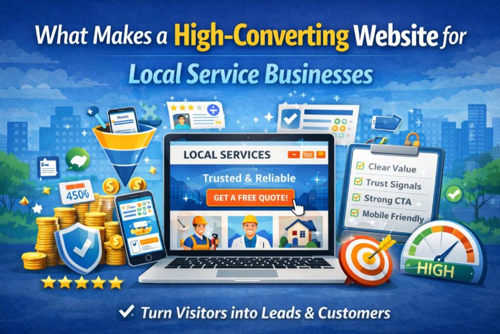 What Makes a High Converting Website for Local Service Businesses