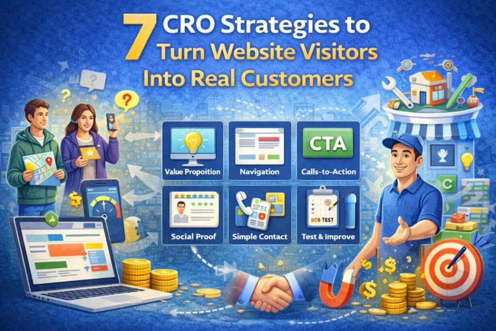 7 CRO Strategies to Turn Website Visitors Into Real Customers