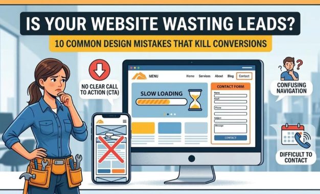 10 Website Design Mistakes That Cost Local Businesses New Customers