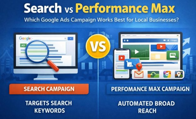 Search vs Performance Max Which Google Ads Campaign Works Best for Local Businesses