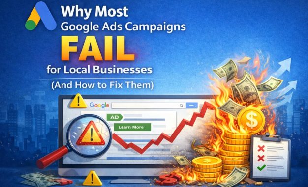 Why Most Google Ads Campaigns Fail for Local Businesses (And How to Fix Them)
