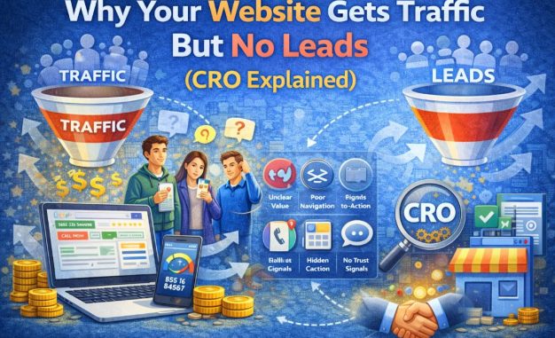 Why Your Website Gets Traffic But No Leads (CRO Explained)